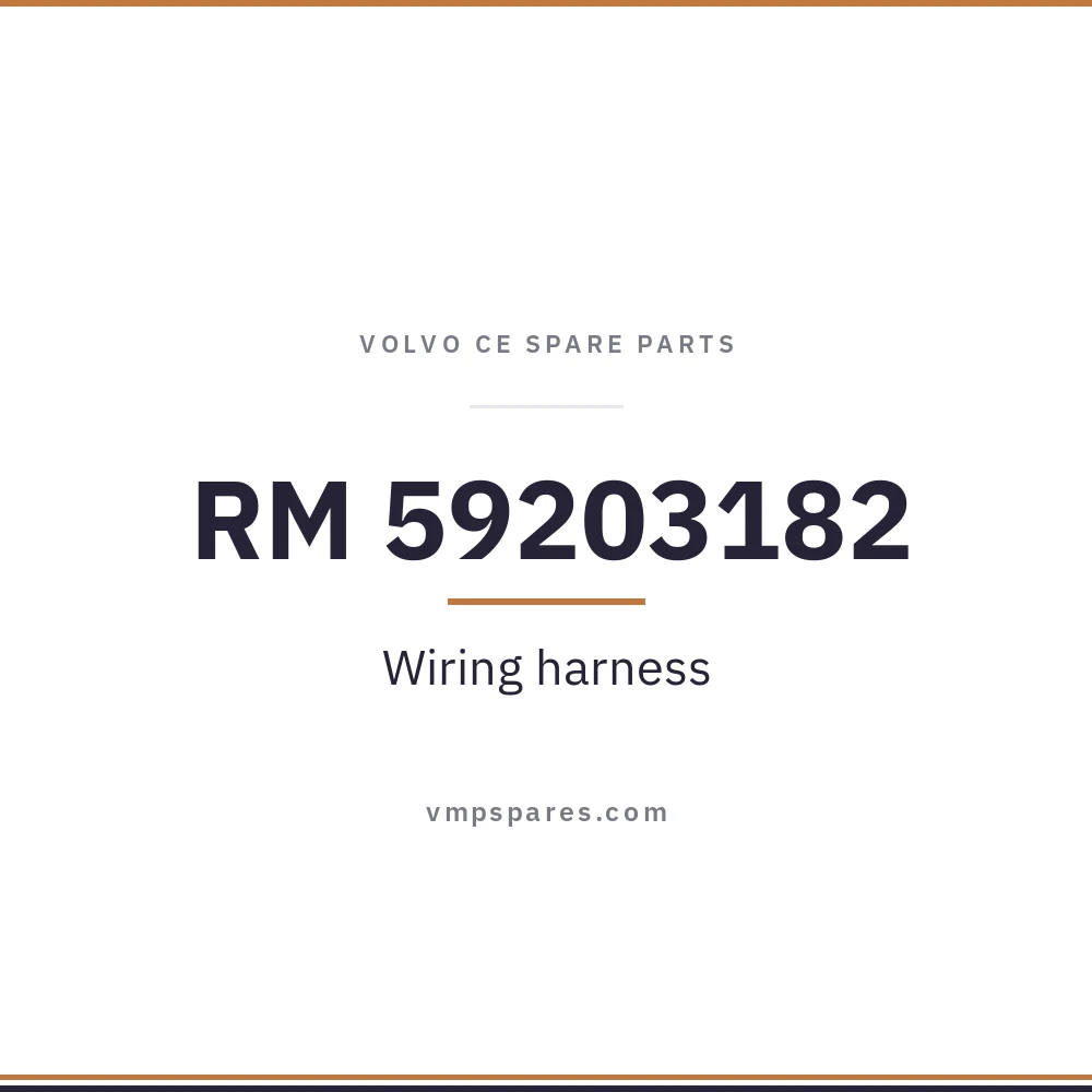RM 59203182 – Wiring harness