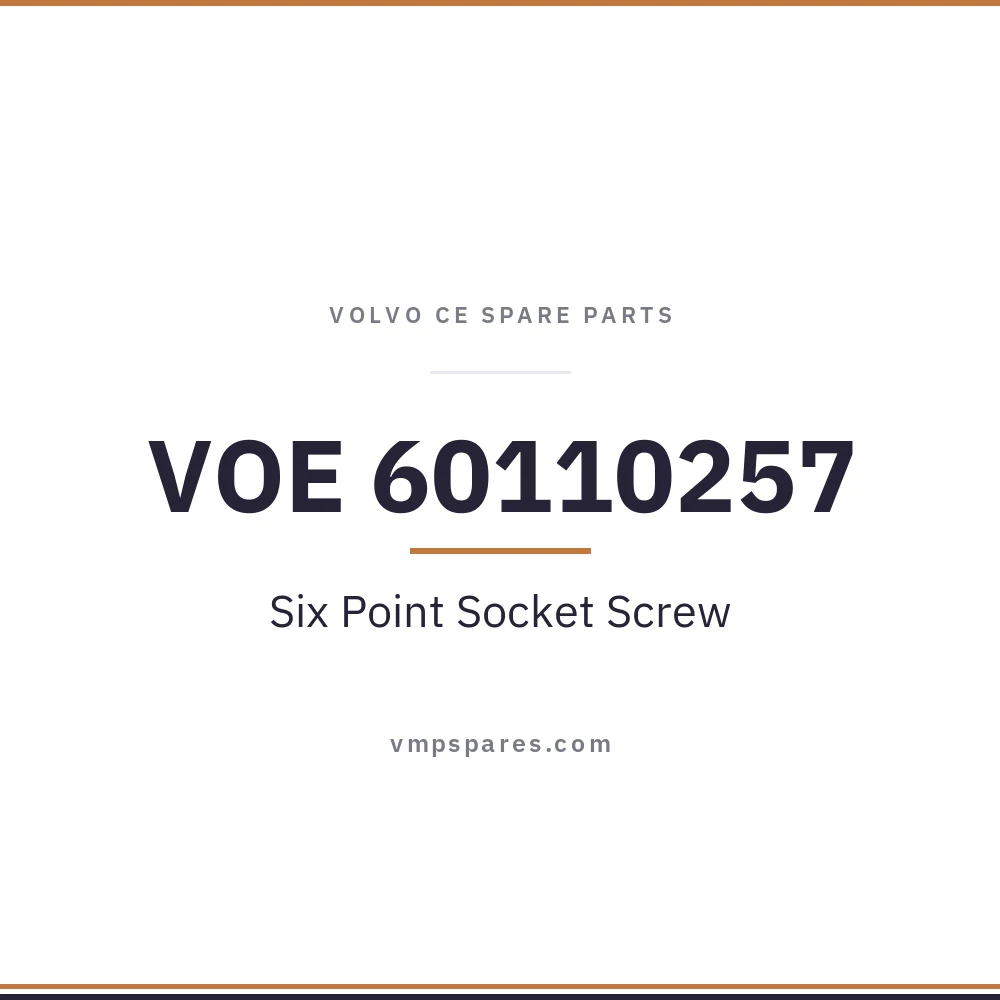 VOE 60110257 – Six Point Socket Screw