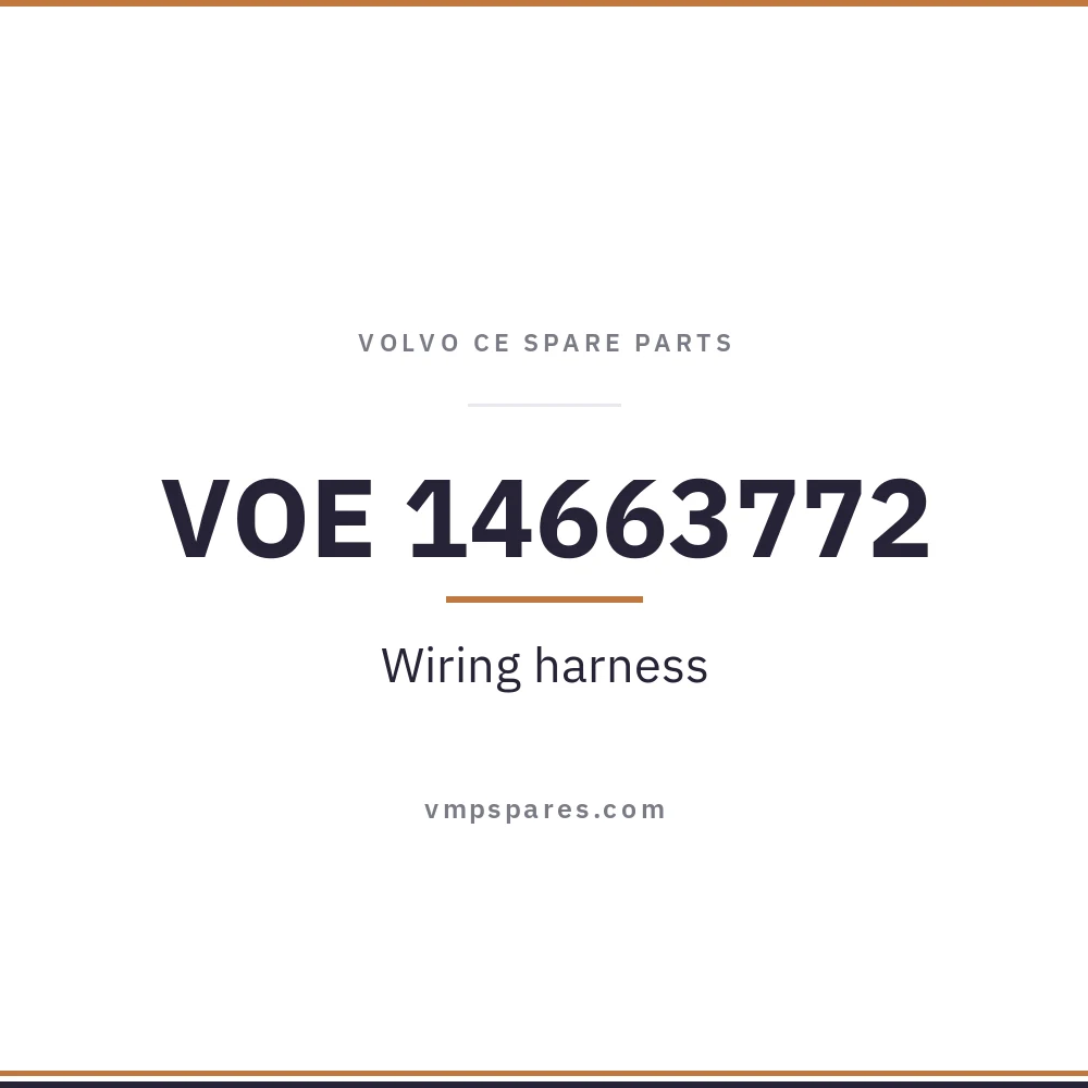 VOE 14663772 – Wiring harness