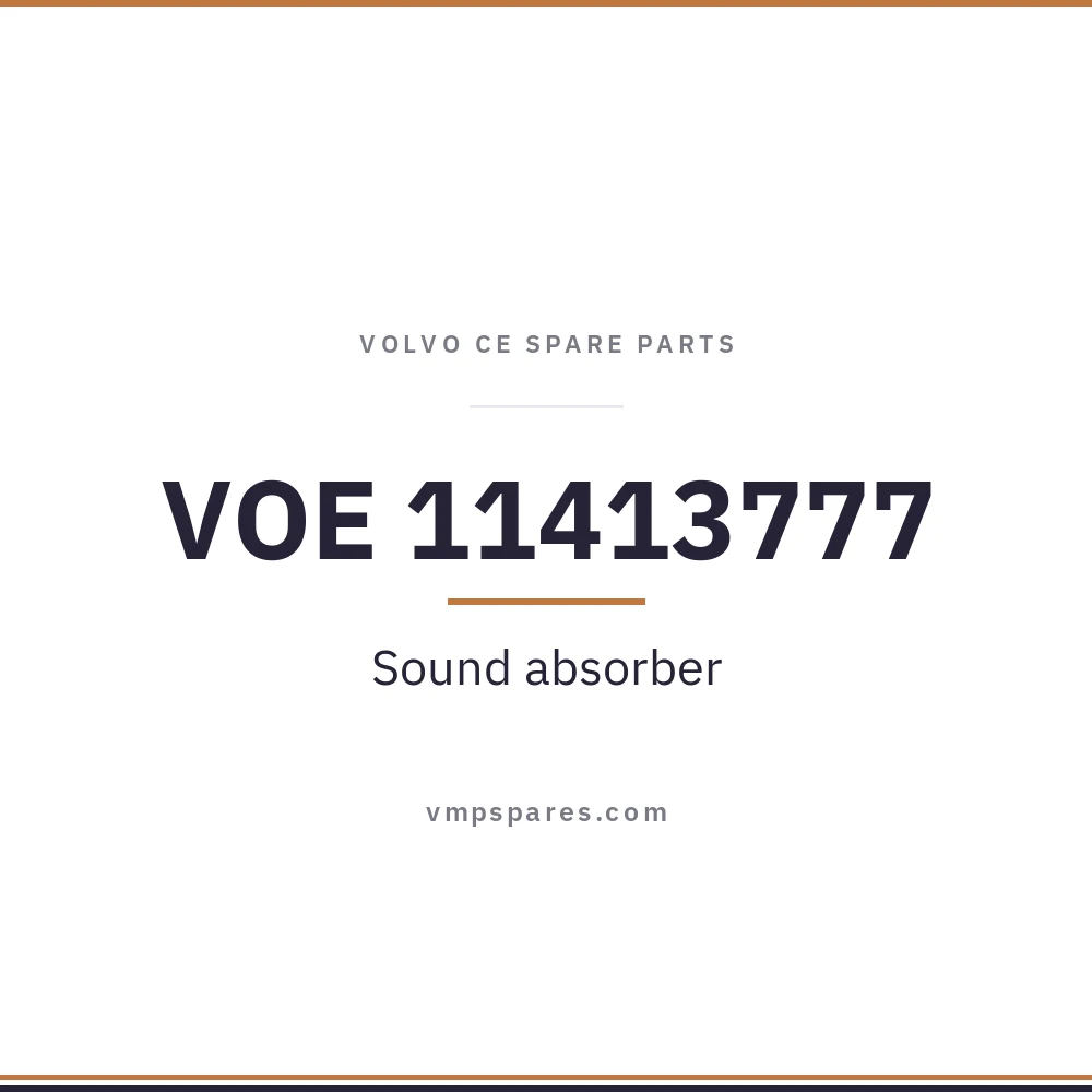 VOE 11413777 – Sound absorber