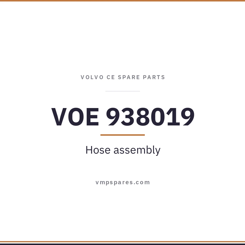 VOE 938019 – Hose assembly
