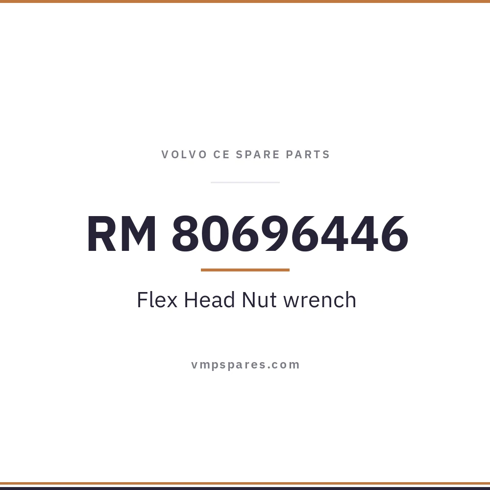 RM 80696446 – Flex Head Nut wrench