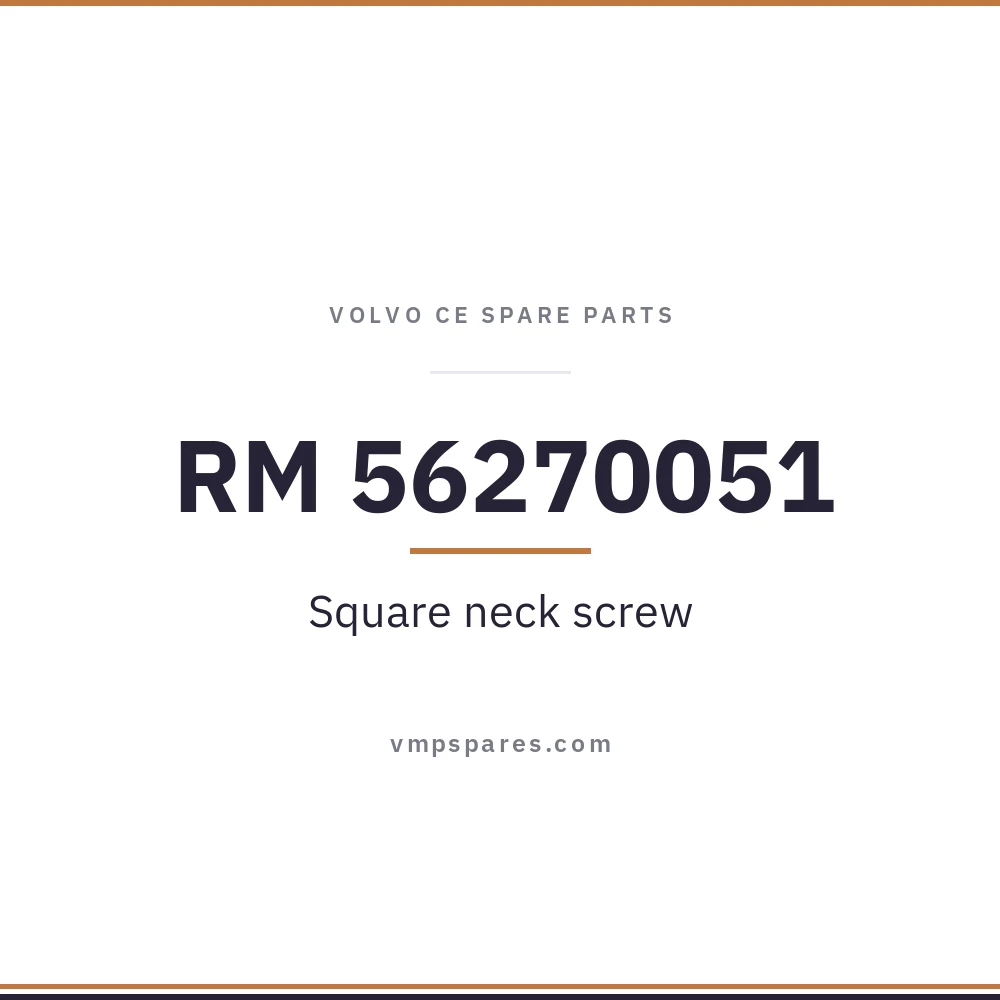RM 56270051 – Square neck screw