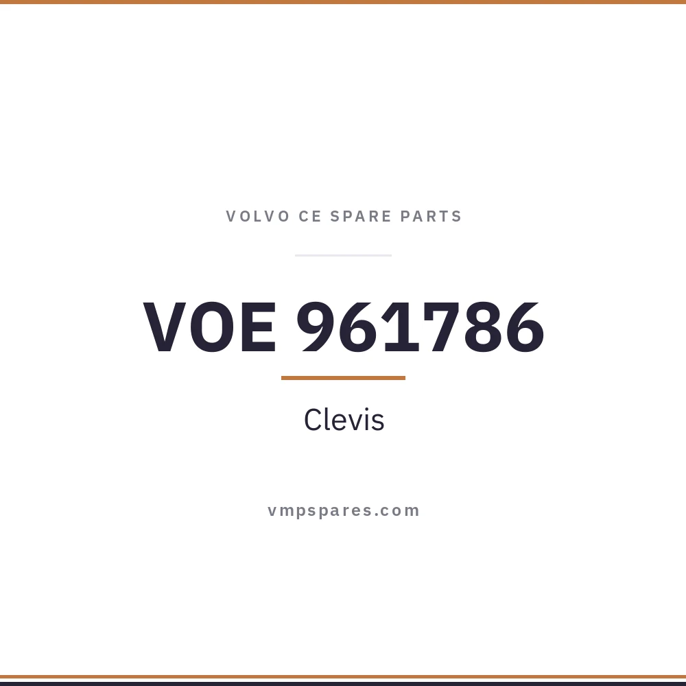 VOE 961786 – Clevis