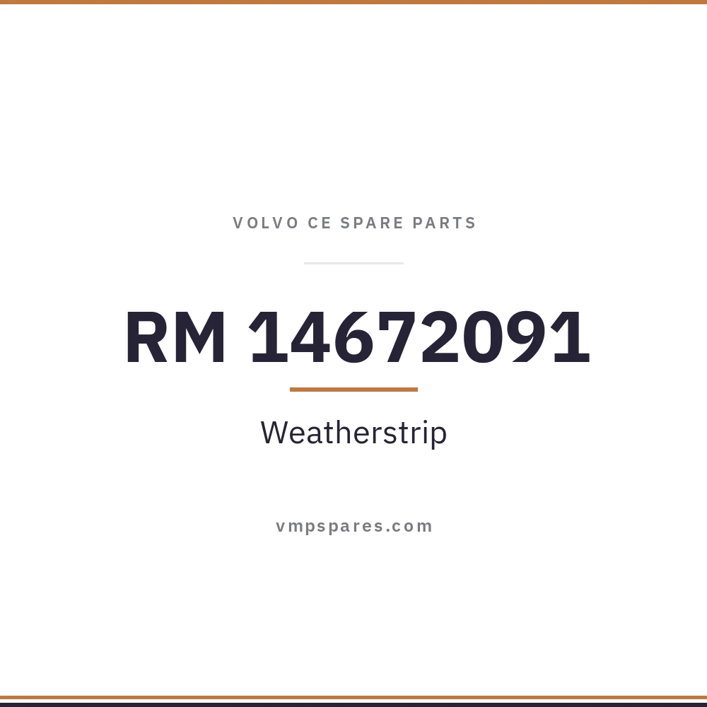 RM 14672091 – Weatherstrip