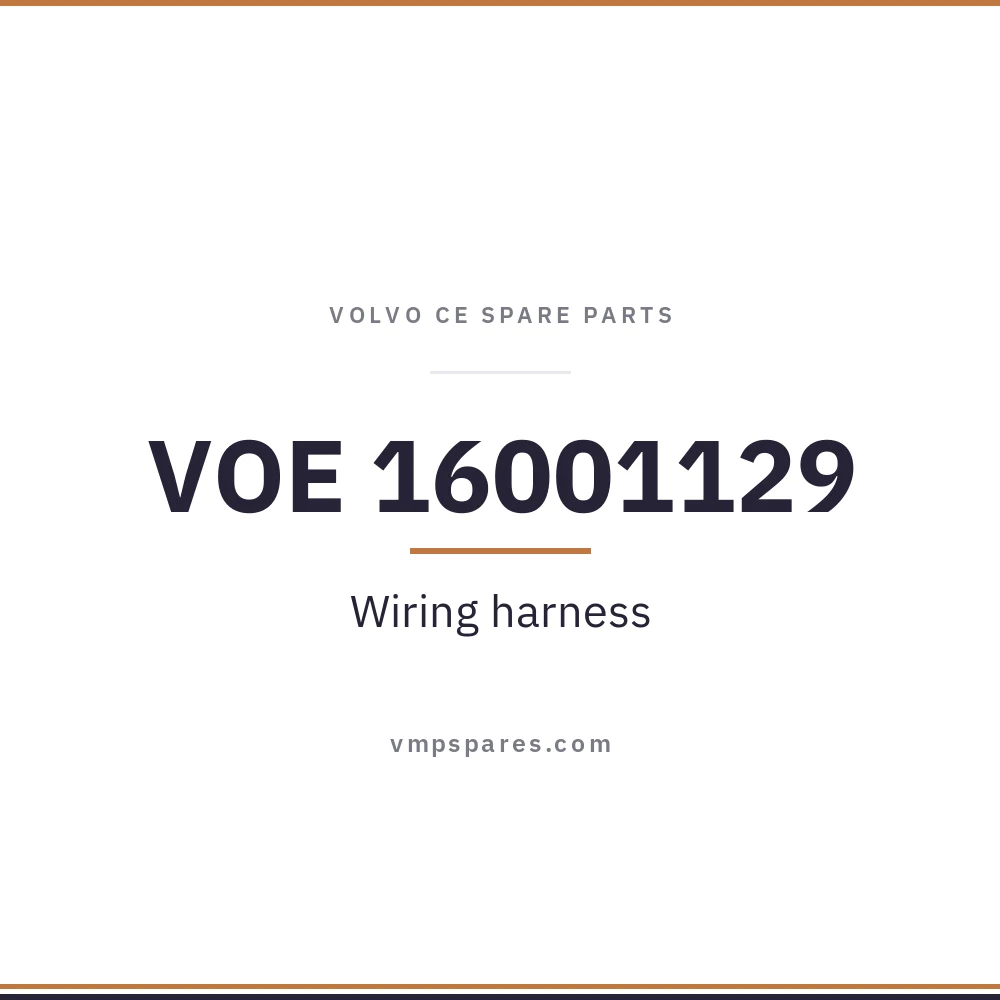 VOE 16001129 – Wiring harness