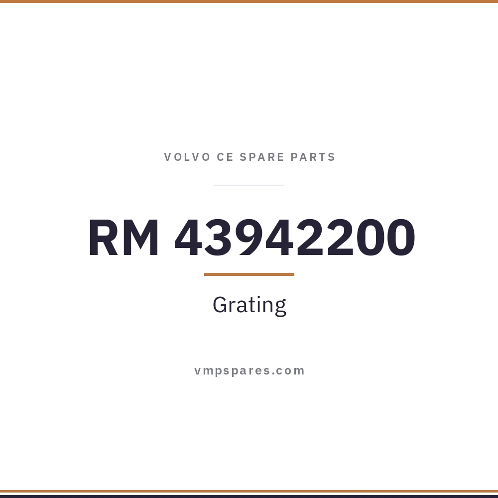 RM 43942200 – Grating