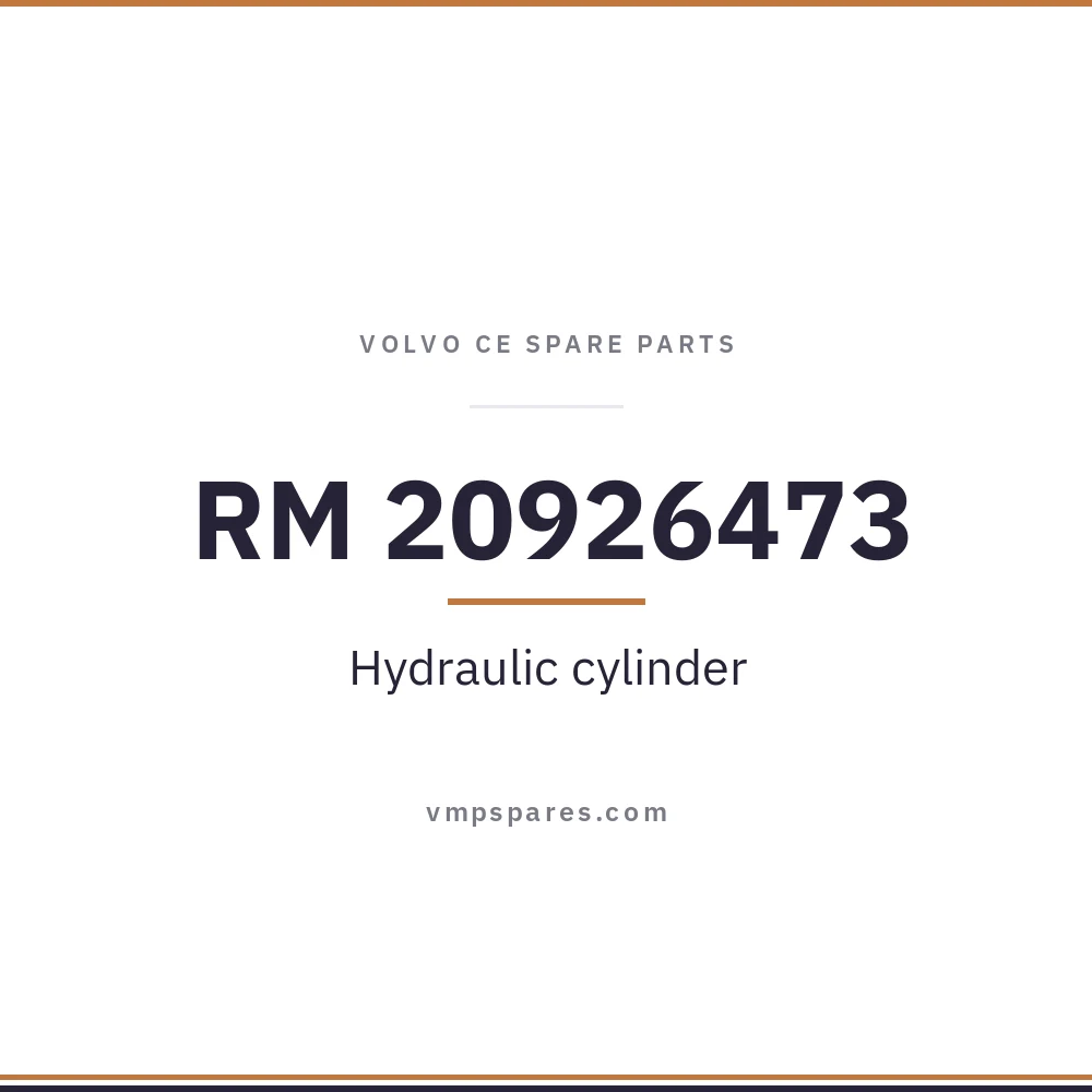 RM 20926473 – Hydraulic cylinder