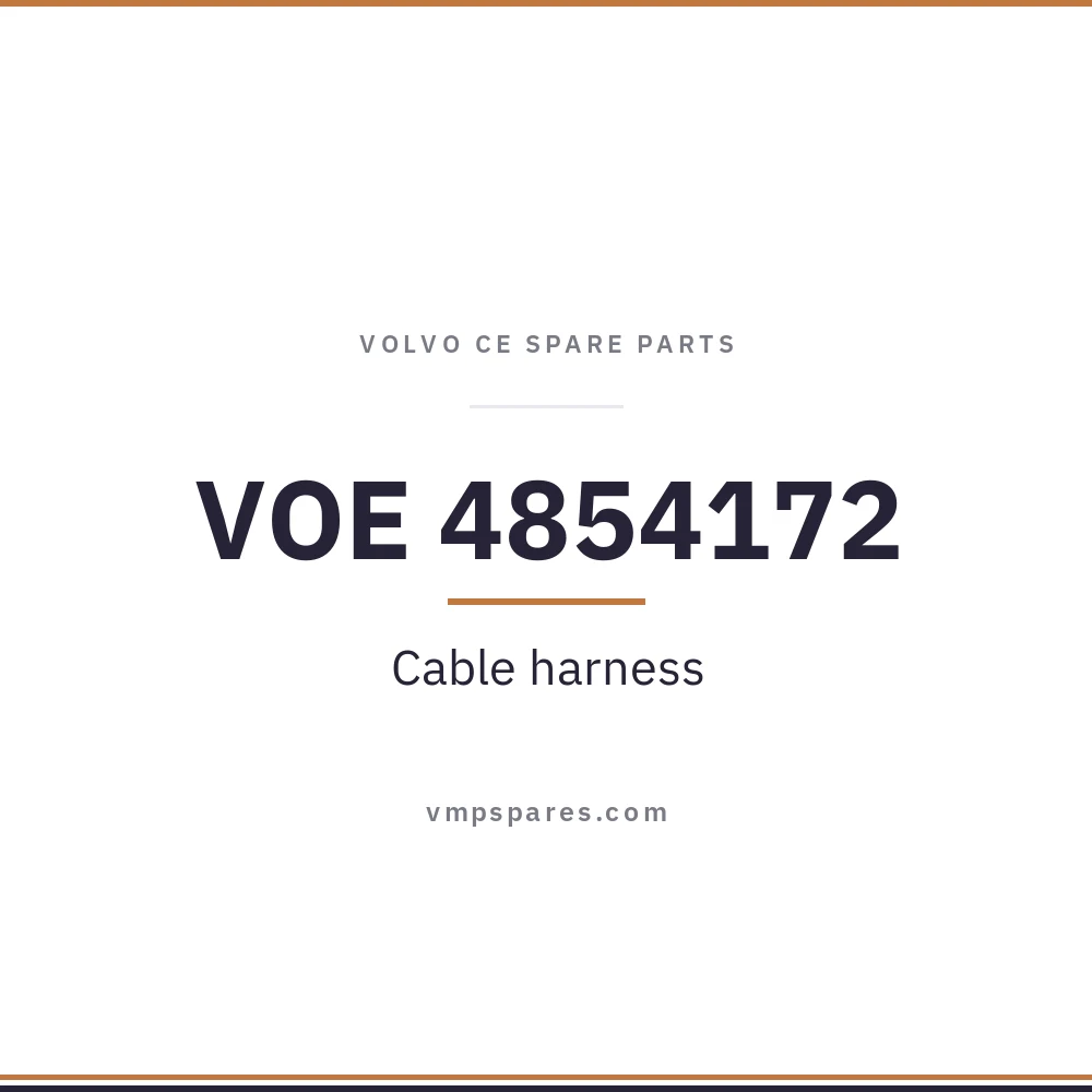 VOE 4854172 – Cable harness