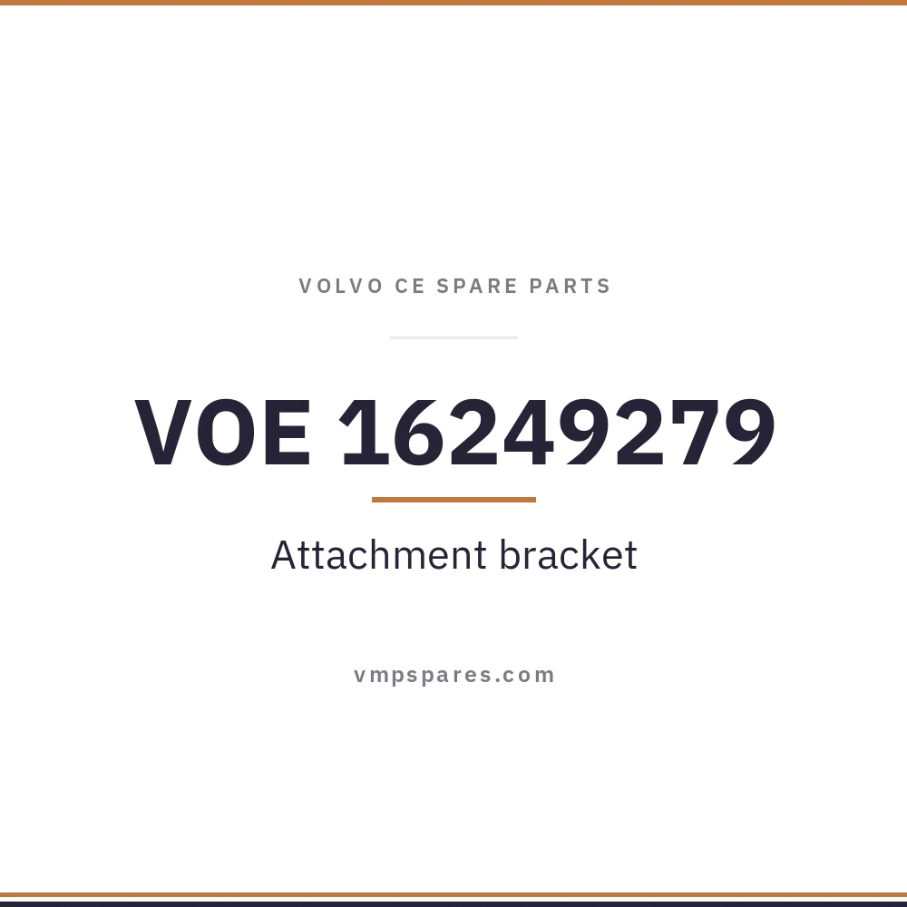 VOE 16249279 – Attachment bracket