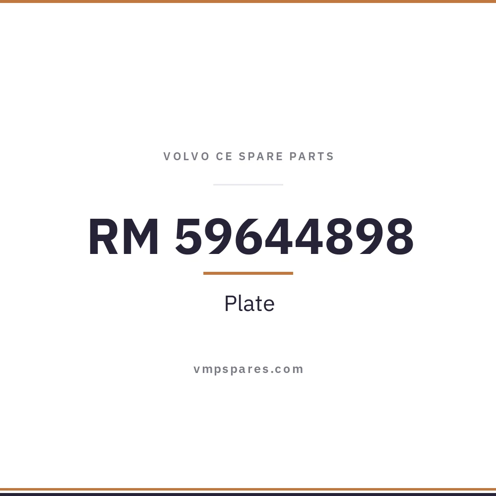 RM 59644898 – Plate