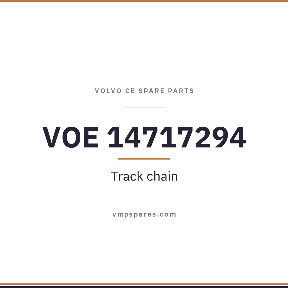 VOE 14717294 – Track chain