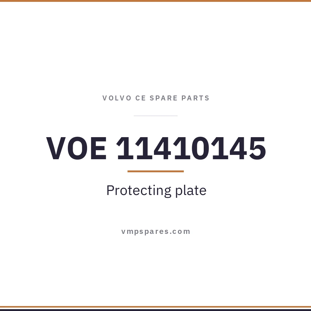 VOE 11410145 – Protecting plate