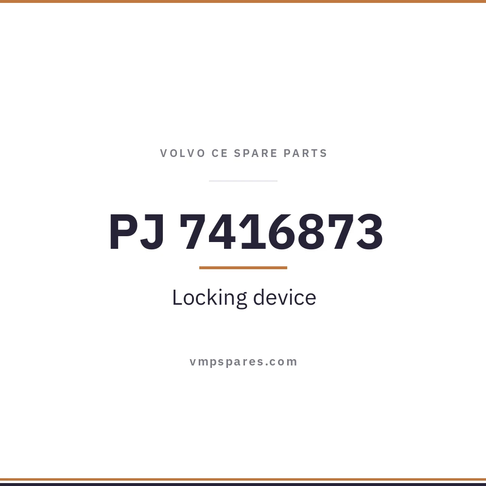 PJ 7416873 – Locking device
