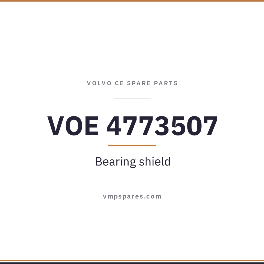 VOE 4773507 – Bearing shield