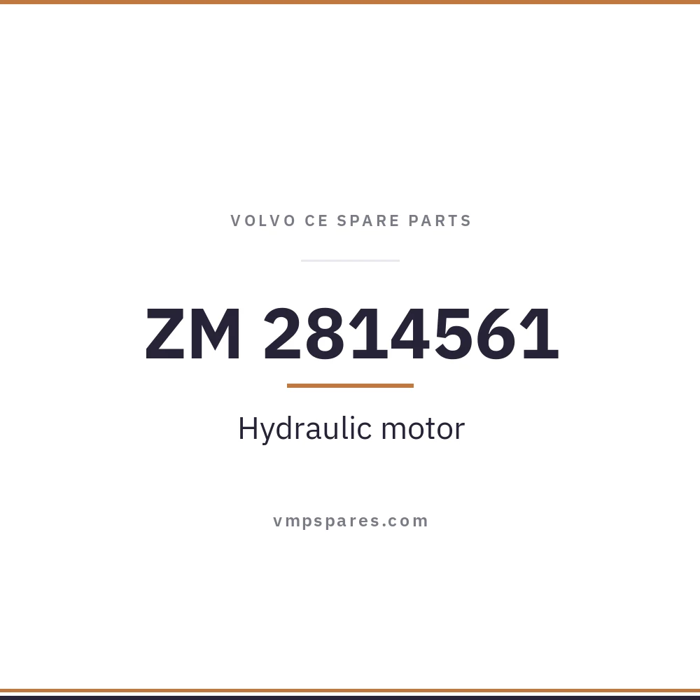 ZM 2814561 – Hydraulic motor