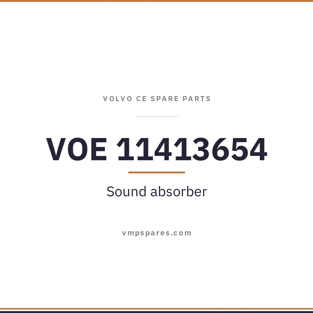 VOE 11413654 – Sound absorber