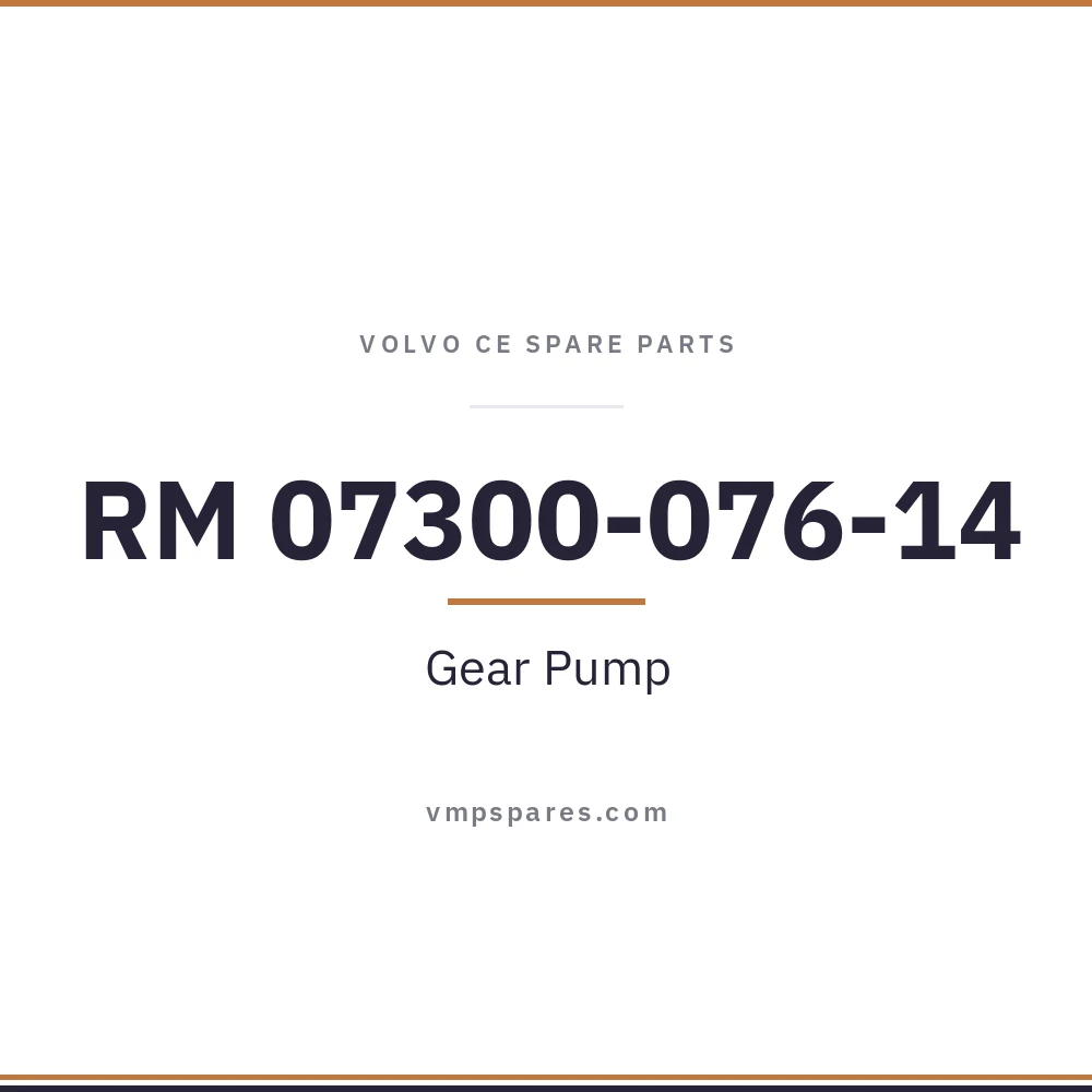 RM 07300-076-14 – Gear Pump