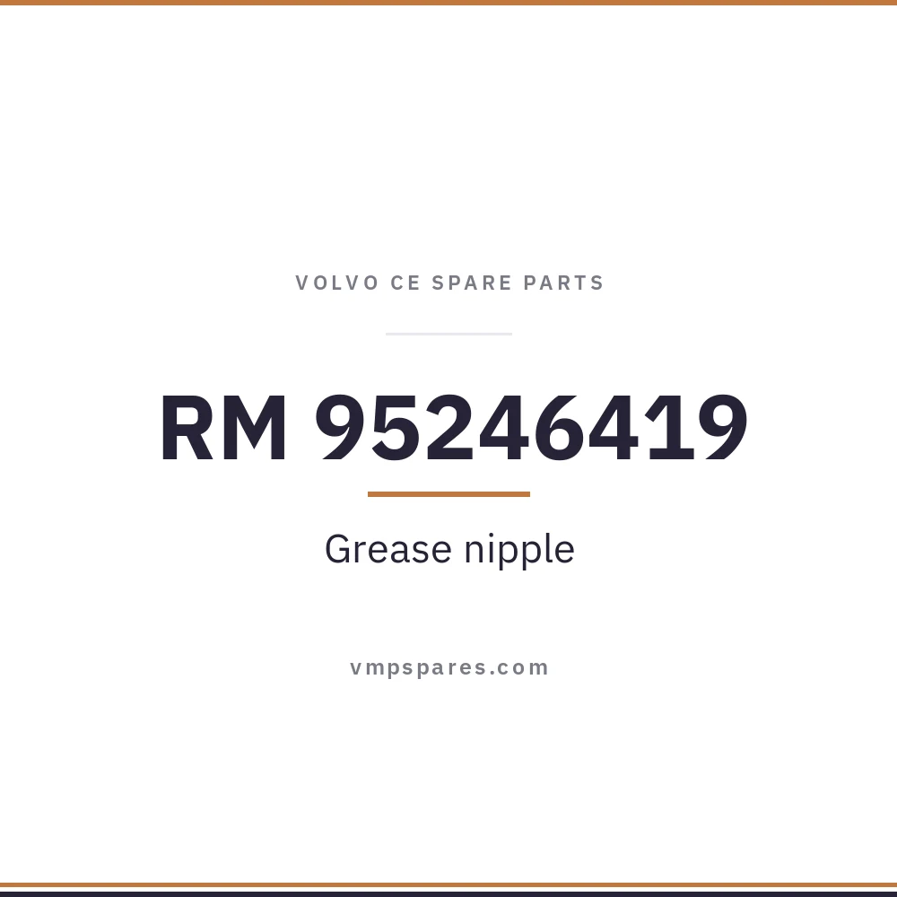 RM 95246419 – Grease nipple