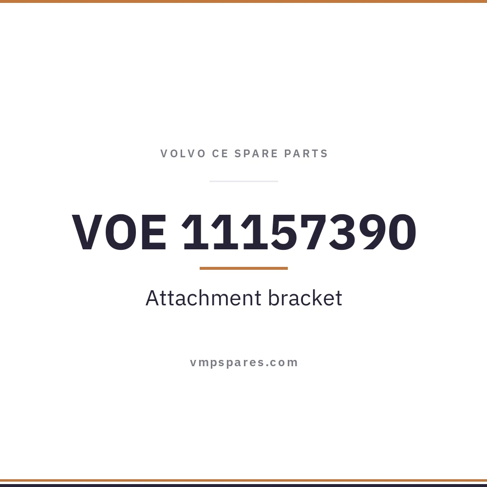 VOE 11157390 – Attachment bracket