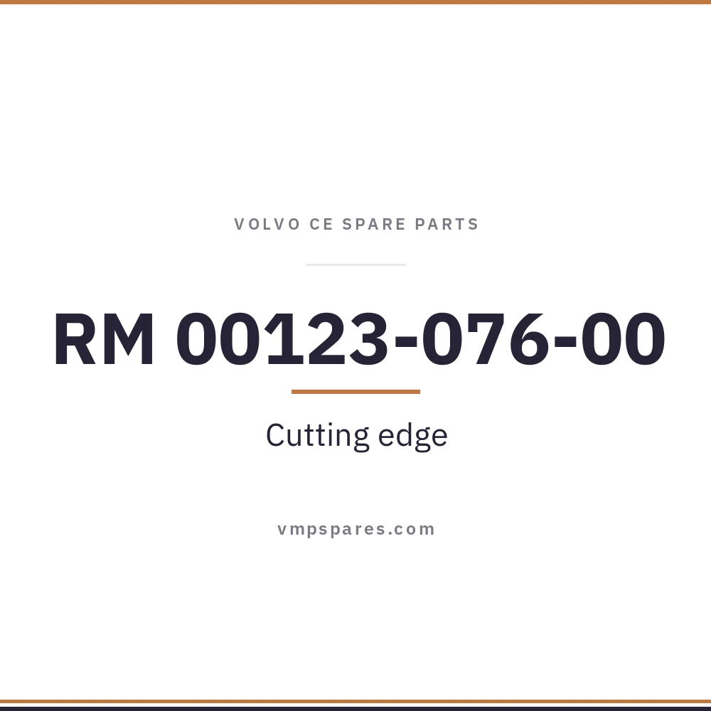 RM 00123-076-00 – Cutting edge