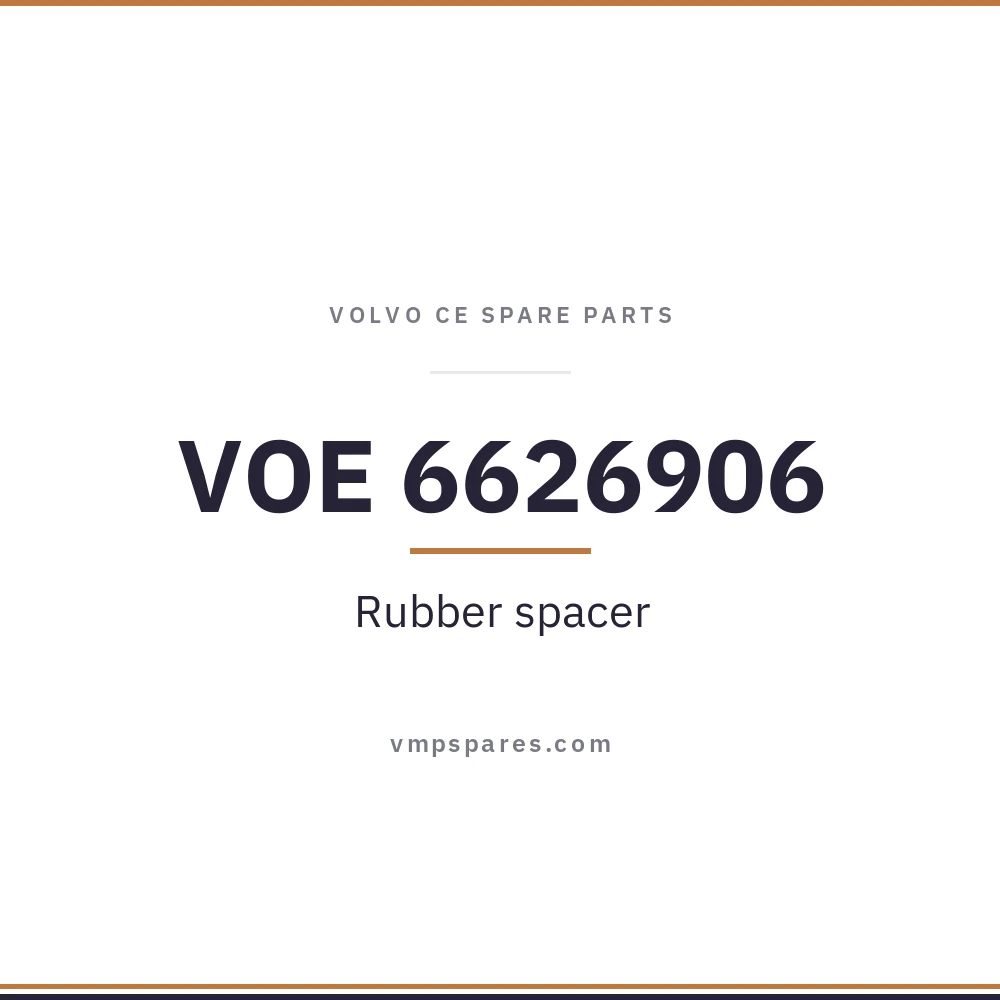 VOE 6626906 – Rubber spacer