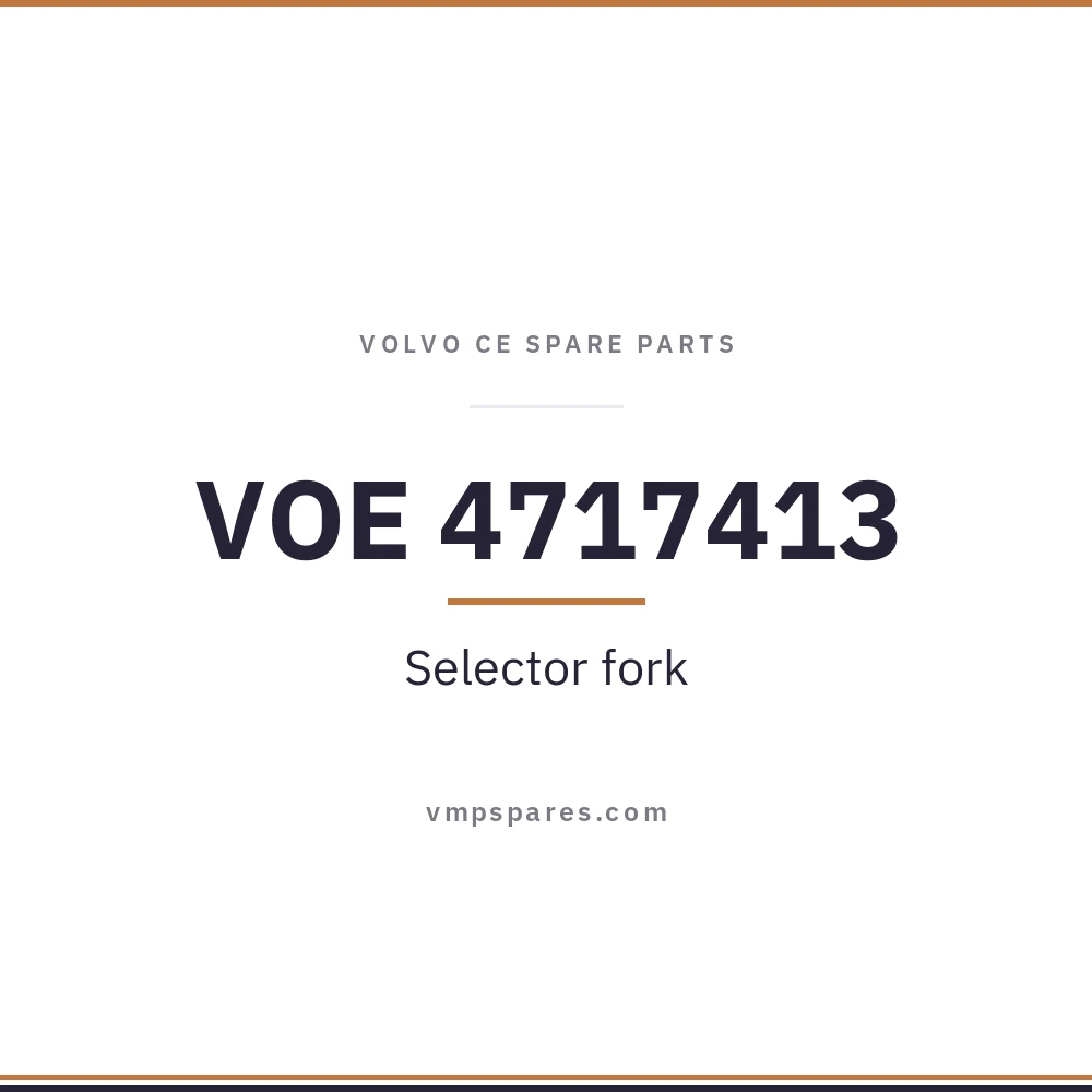 VOE 4717413 – Selector fork