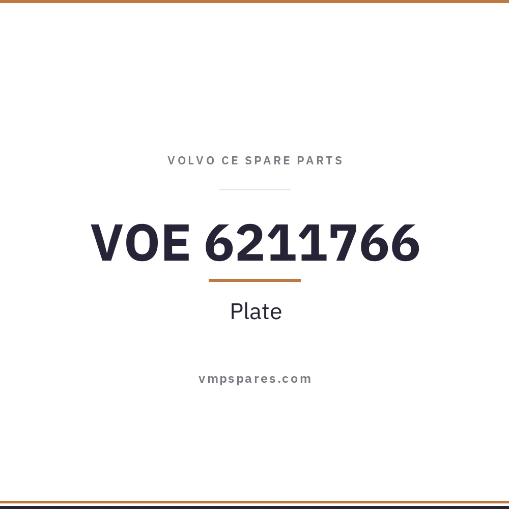 VOE 6211766 – Plate