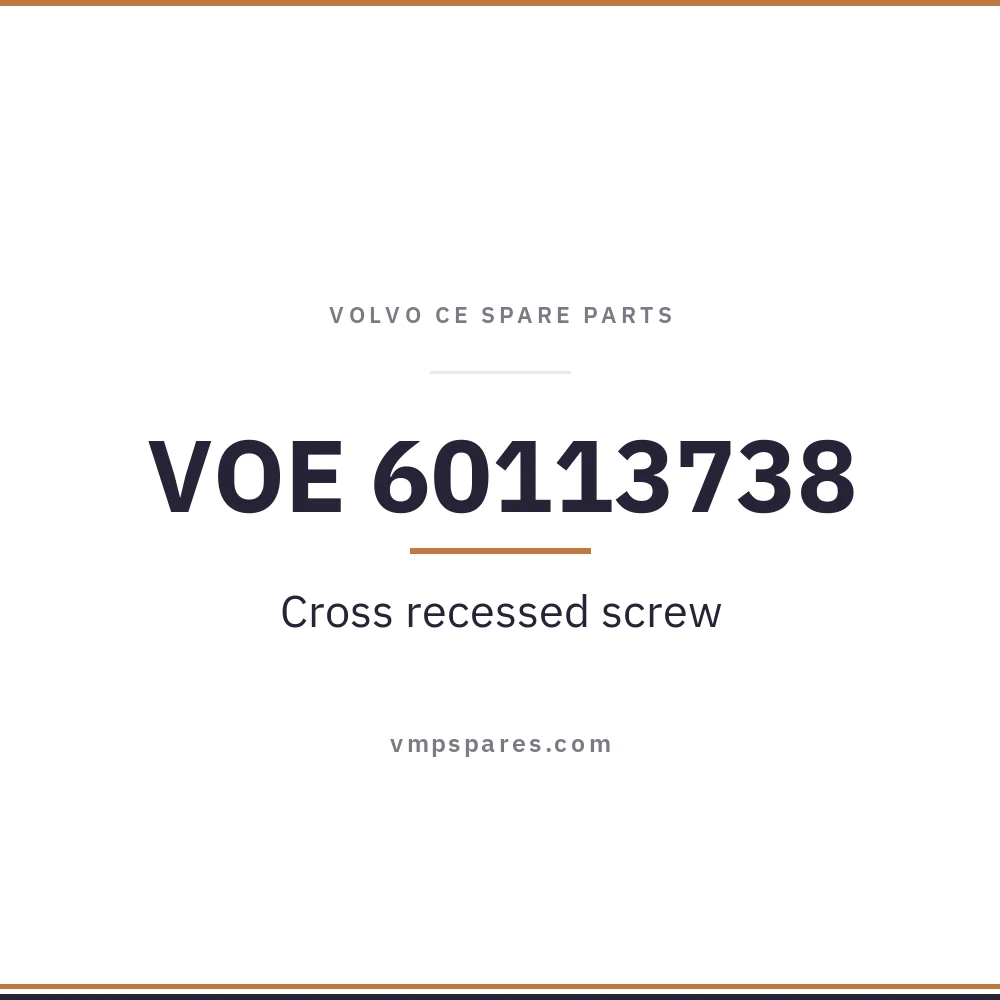 VOE 60113738 – Cross recessed screw