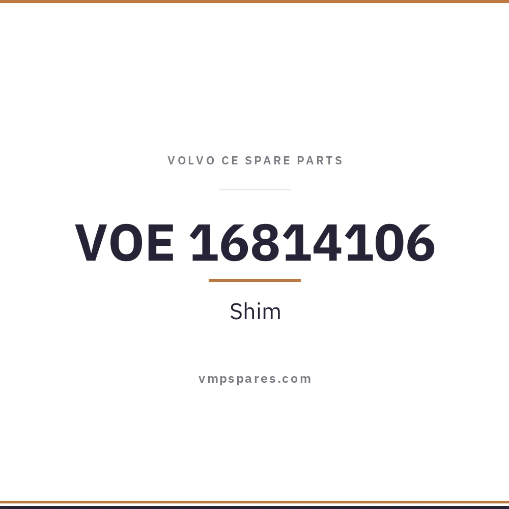 VOE 16814106 – Shim