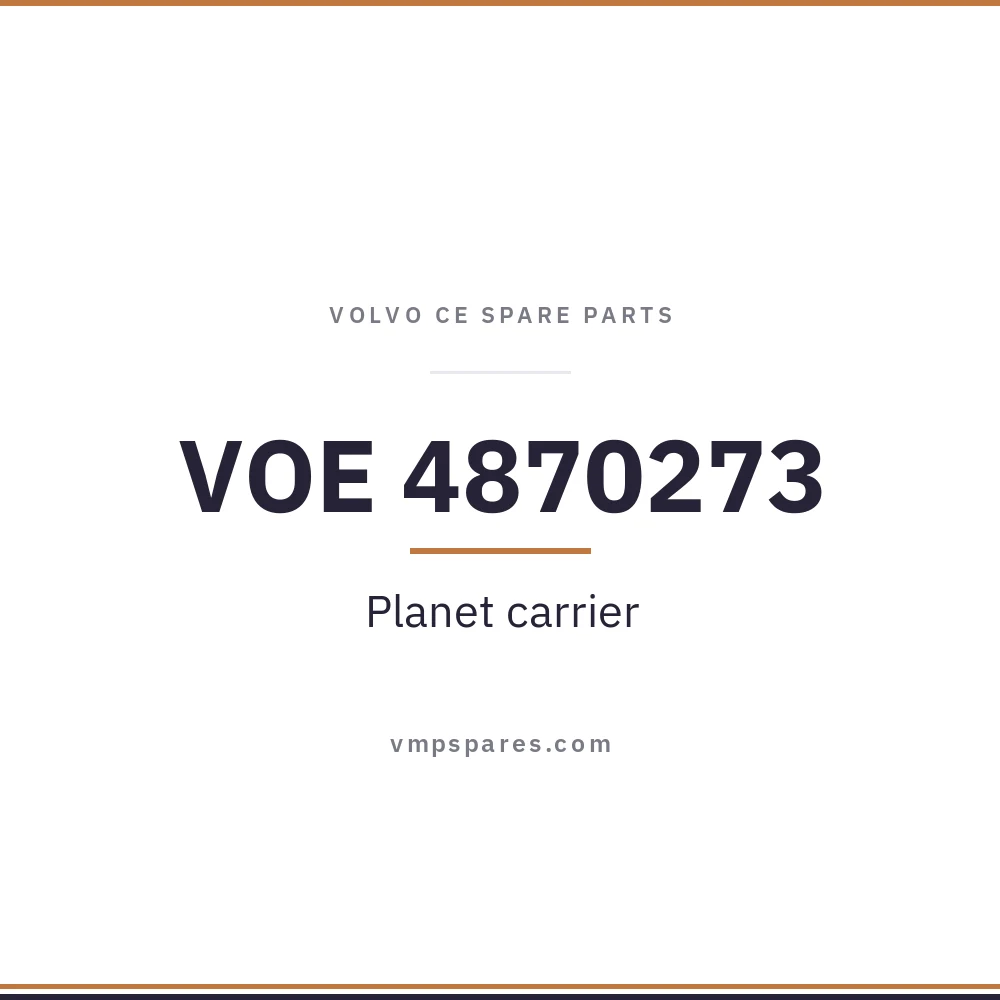 VOE 4870273 – Planet carrier