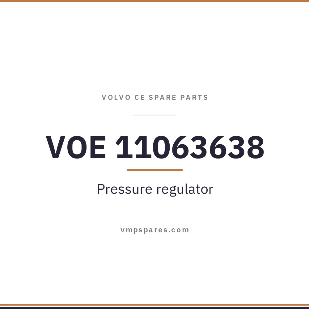 VOE 11063638 – Pressure regulator