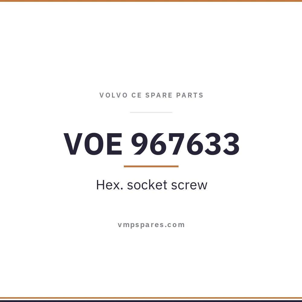 VOE 967633 – Hex. socket screw