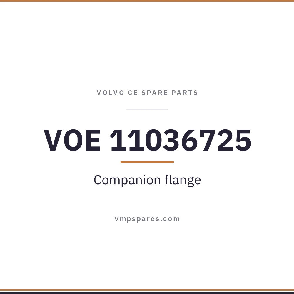 VOE 11036725 – Companion flange