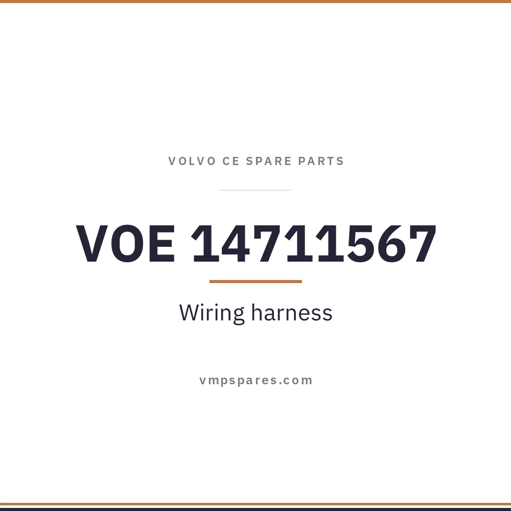 VOE 14711567 – Wiring harness