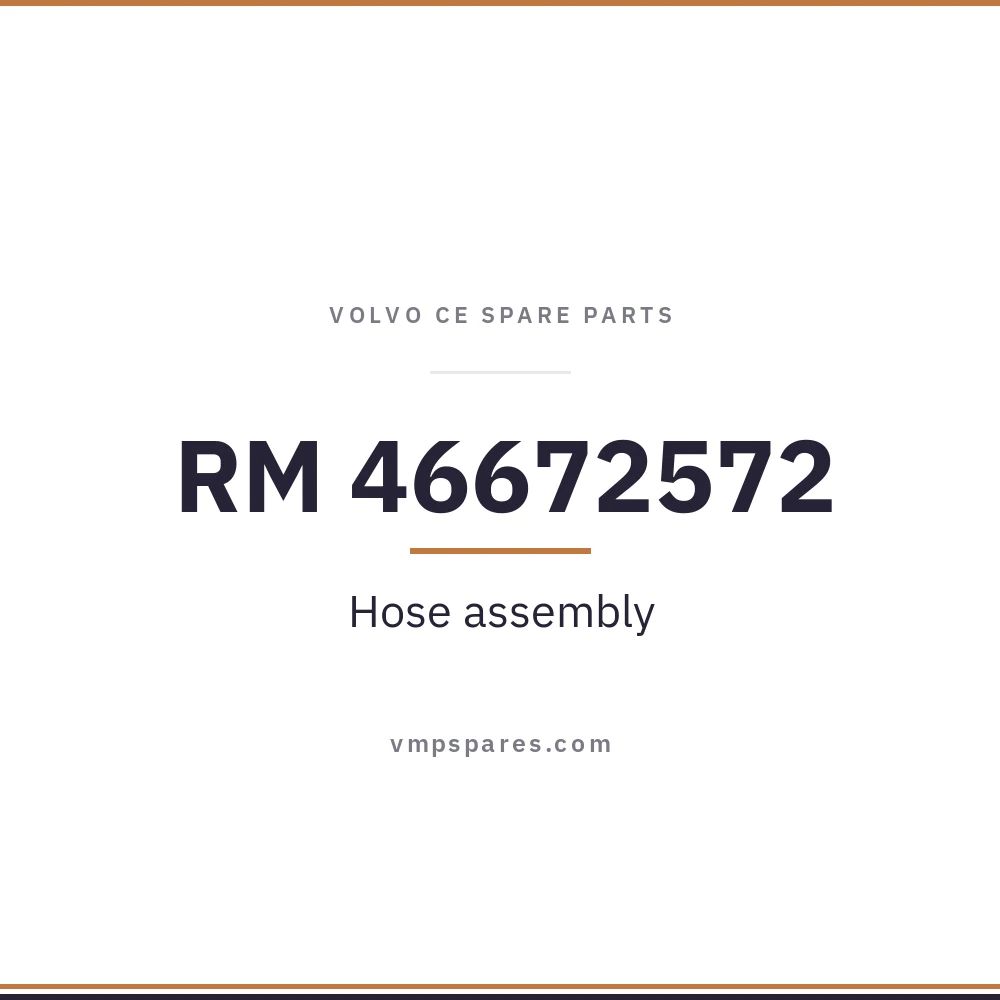RM 46672572 – Hose assembly