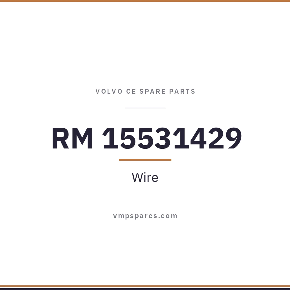 RM 15531429 – Wire