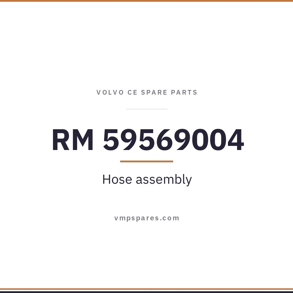 RM 59569004 – Hose assembly