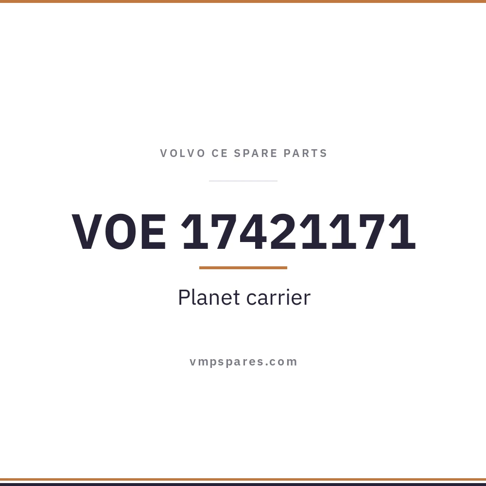 VOE 17421171 – Planet carrier
