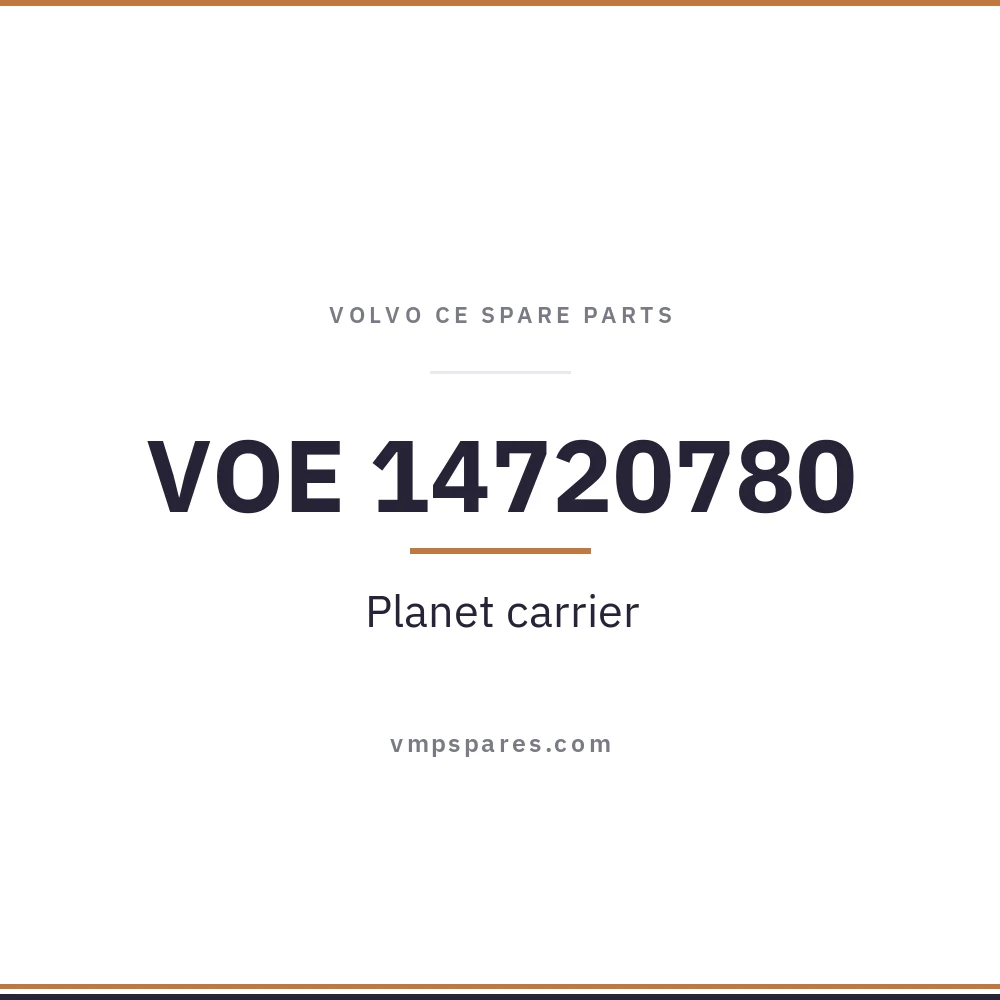 VOE 14720780 – Planet carrier