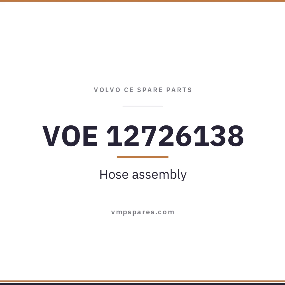 VOE 12726138 – Hose assembly