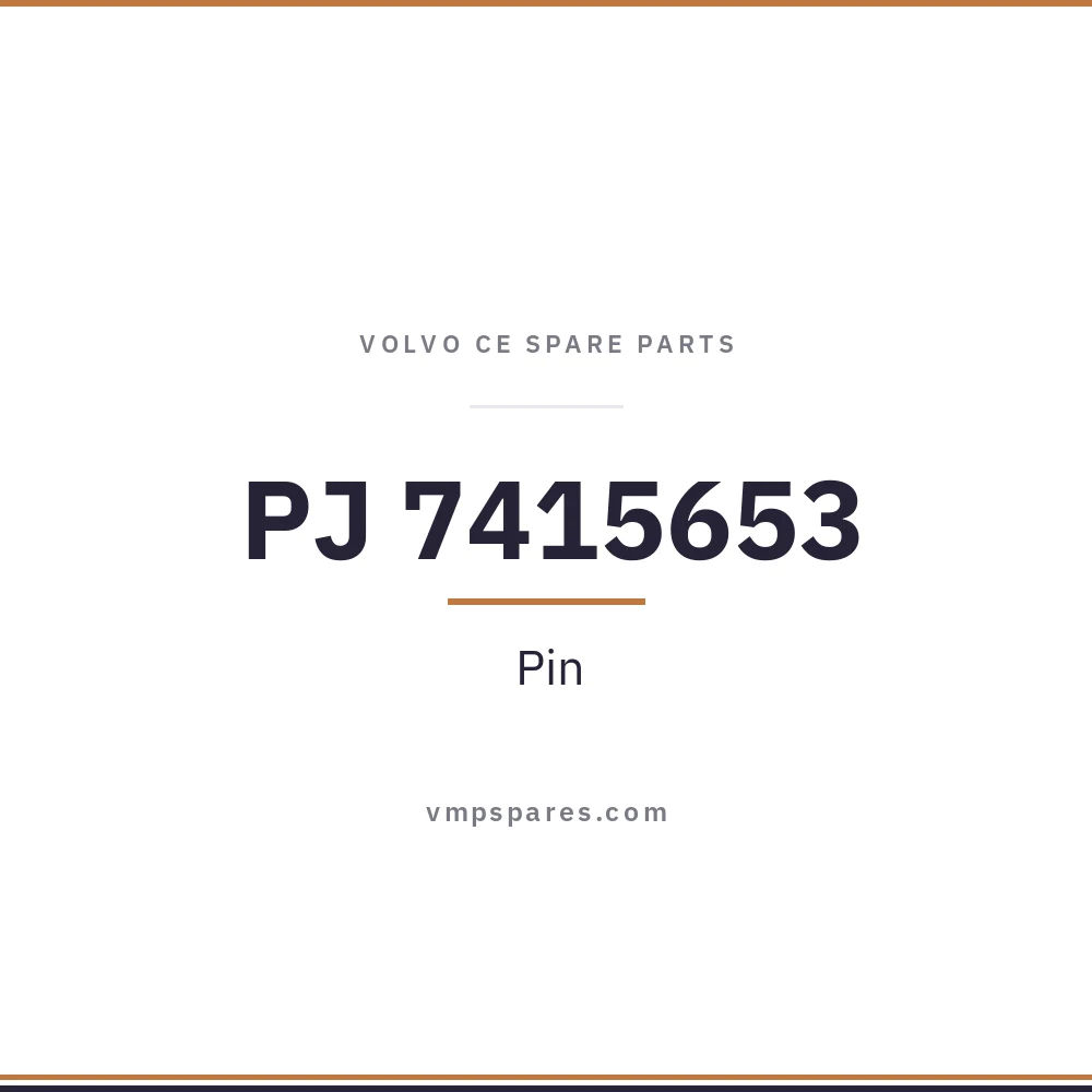 PJ 7415653 – Pin
