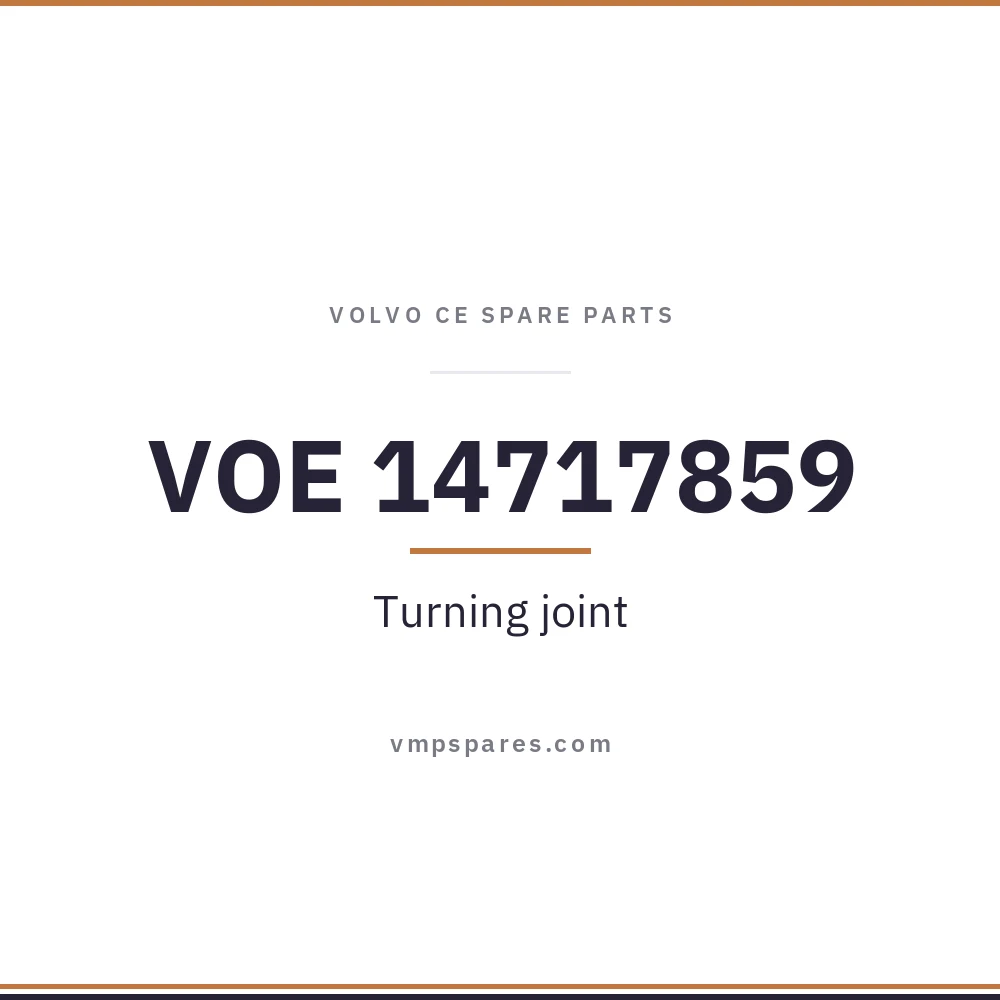 VOE 14717859 – Turning joint