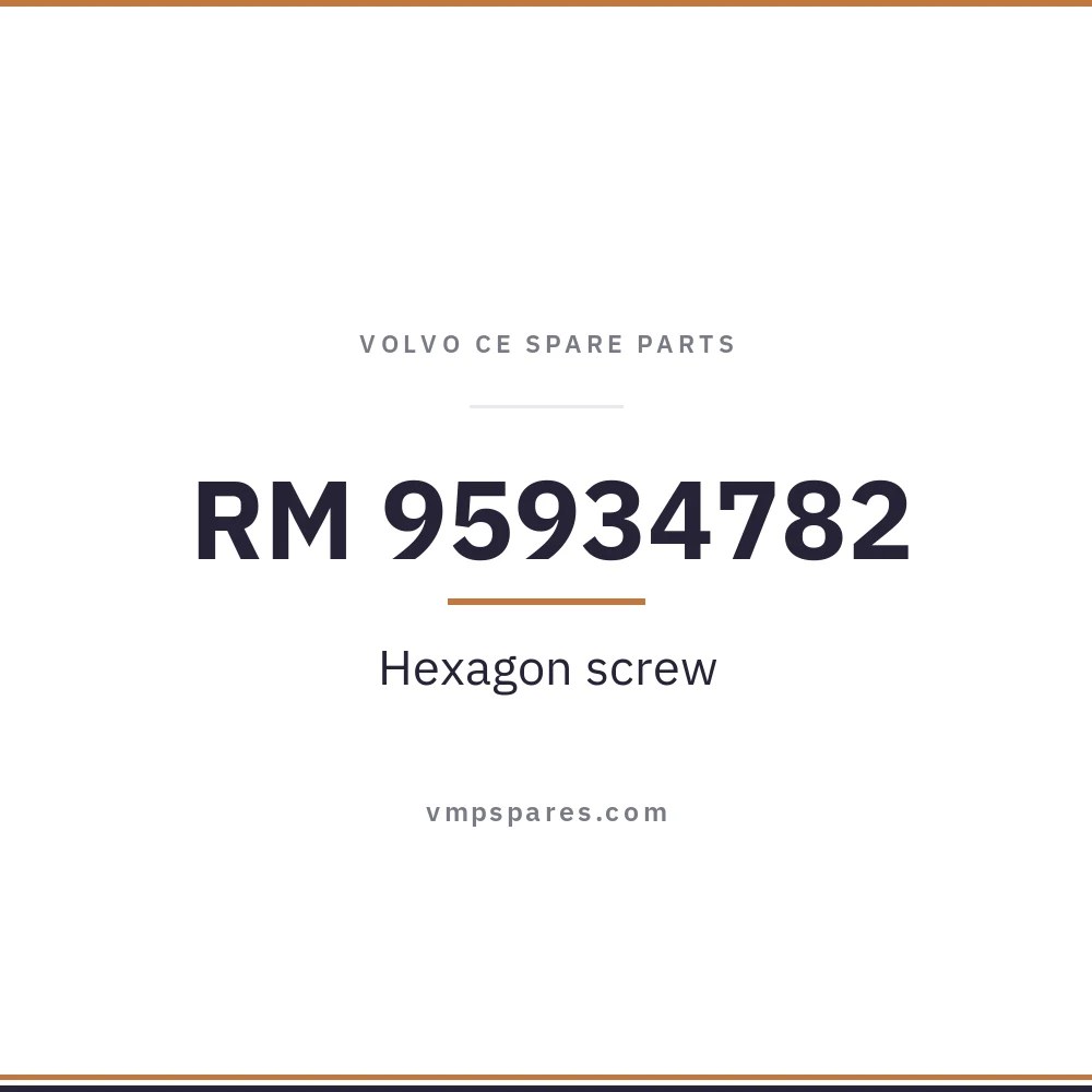 RM 95934782 – Hexagon screw