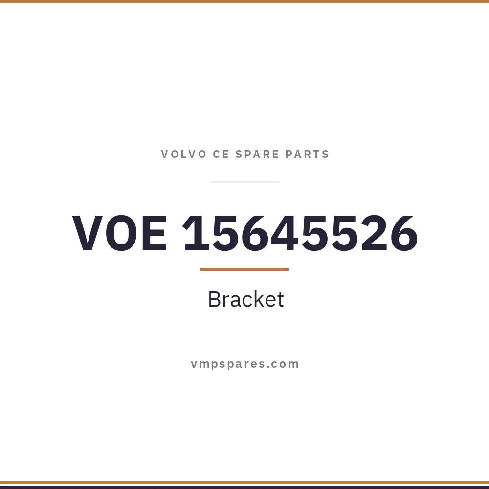 VOE 15645526 – Bracket