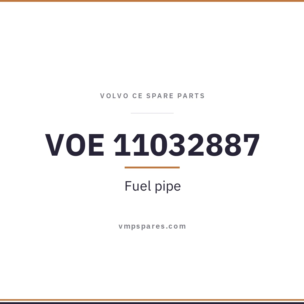 VOE 11032887 – Fuel pipe