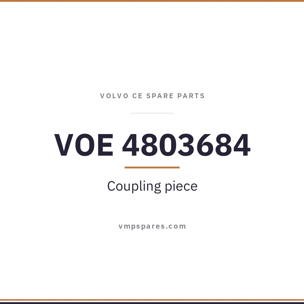 VOE 4803684 – Coupling piece