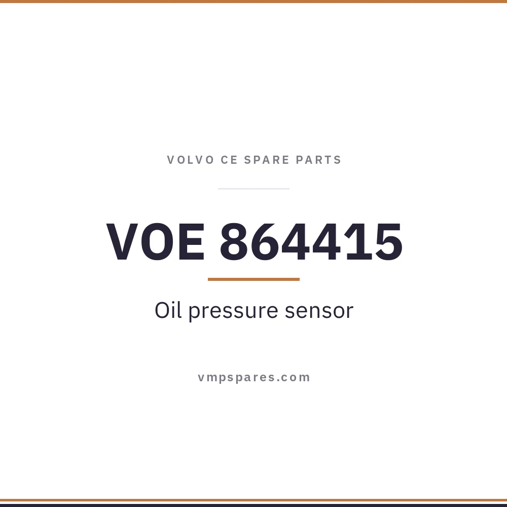 VOE 864415 – Oil pressure sensor