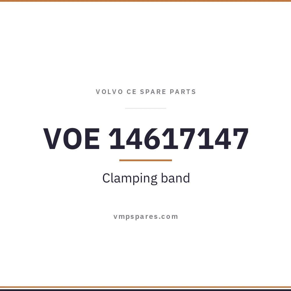 VOE 14617147 – Clamping band