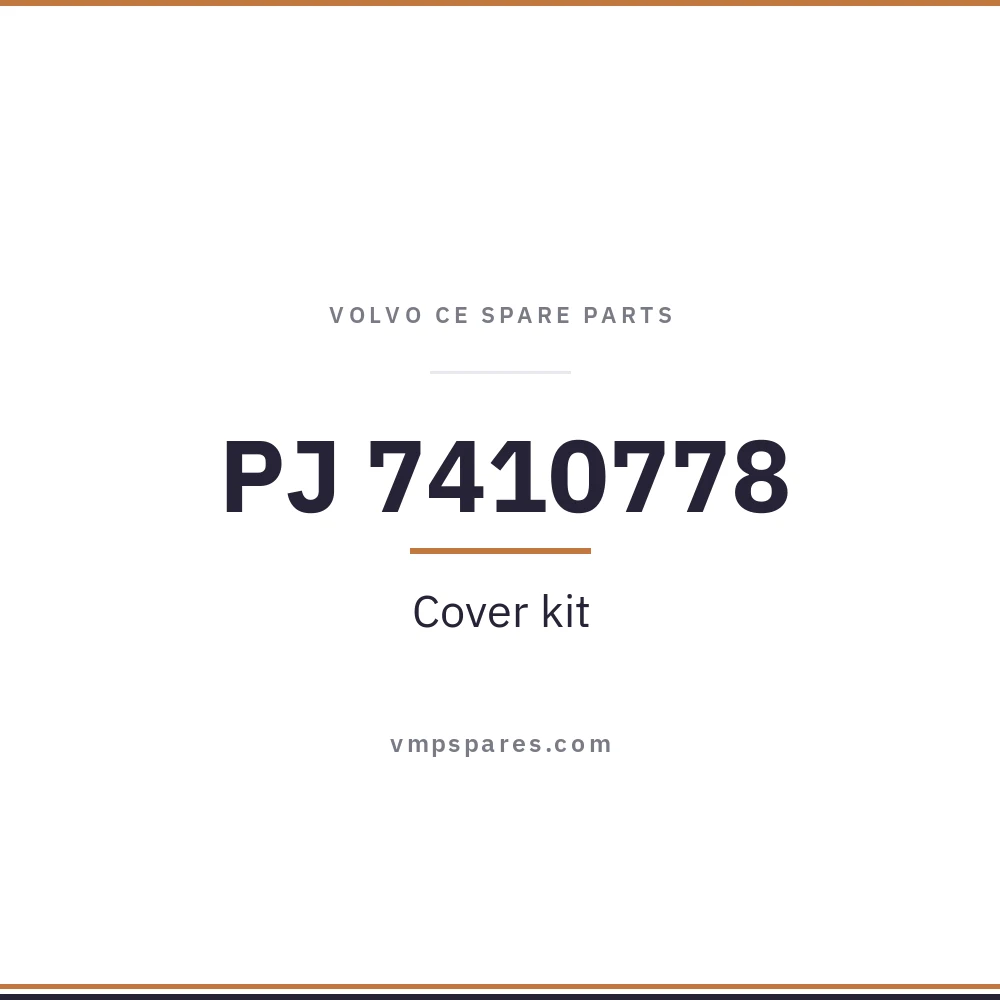 PJ 7410778 – Cover kit